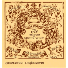 Carpano, Antica Formula Vermouth