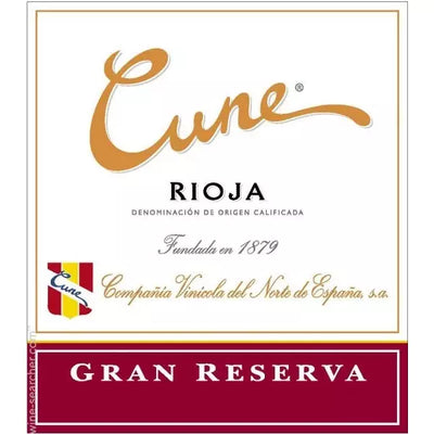 CVNE 'Cune' Gran Reserva, Rioja DOCa, Spain, 2016