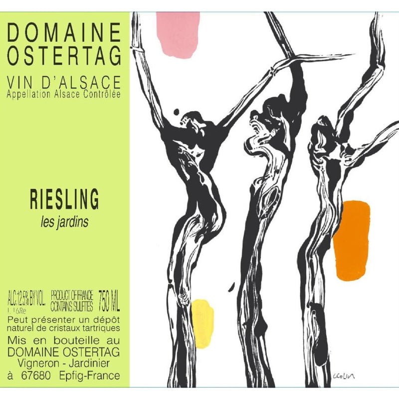 Domaine Ostertag Les Jardins, Riesling, Alsace, France, 2018
