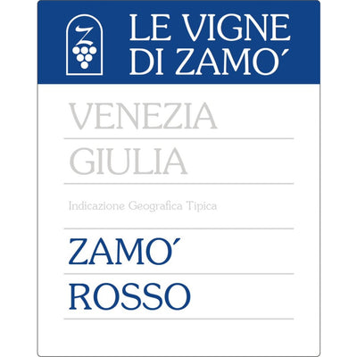 Le Vigne di Zamo 'Zamo Rosso' Colli Orientali del Friuli Friuli-Venezia Giulia, Italy, 2020