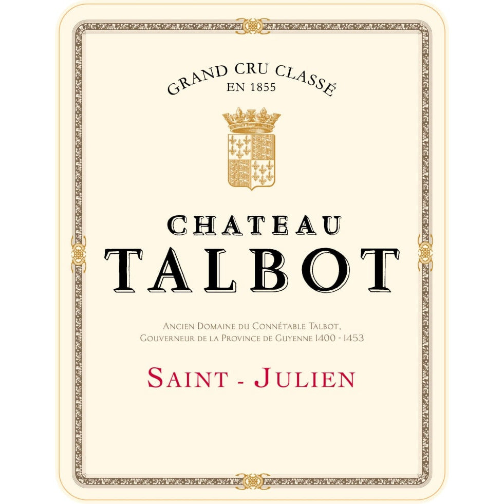 Chateau Talbot, Saint-Julien, 2019