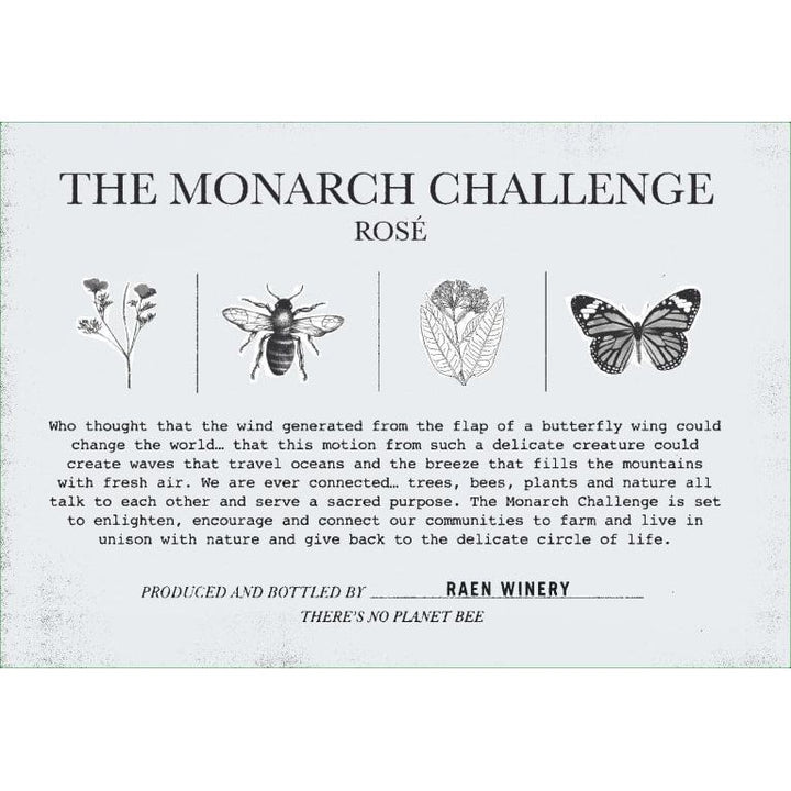 RAEN ‘The Monarch Challenge’ Rosé Sonoma Coast 2022